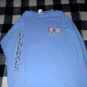 Cuffed Light blue Generals long sleeve